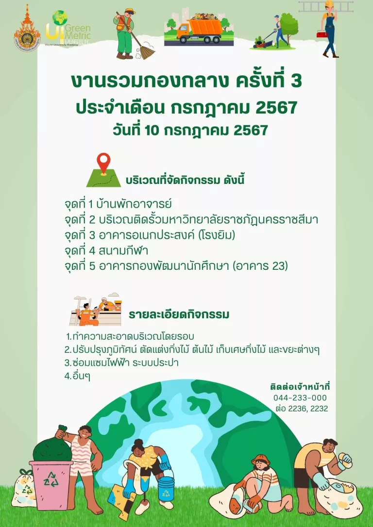 จัดกิจกรรมงานรวม ครั้งที่ 2 ประจำเดือนกรกฎาคม 2567 วันที่ 10 กรกฎาคม 2567